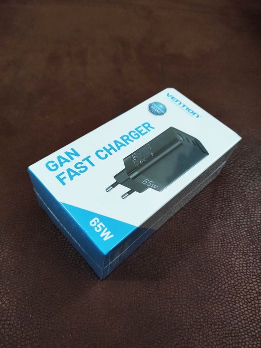 Швидка зарядка Vention Gan 65w / зарядное устройство быстрая зарядка