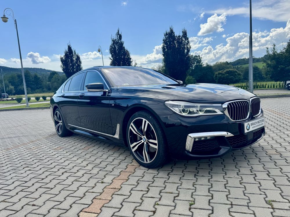 BMW 7 G11 740D 320KM STAN IDEALNY Salon Polska