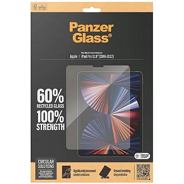 Szkło hartowane PanzerGlass Ultra-Wide Fit na iPad Pro 12.9" 2018, 202