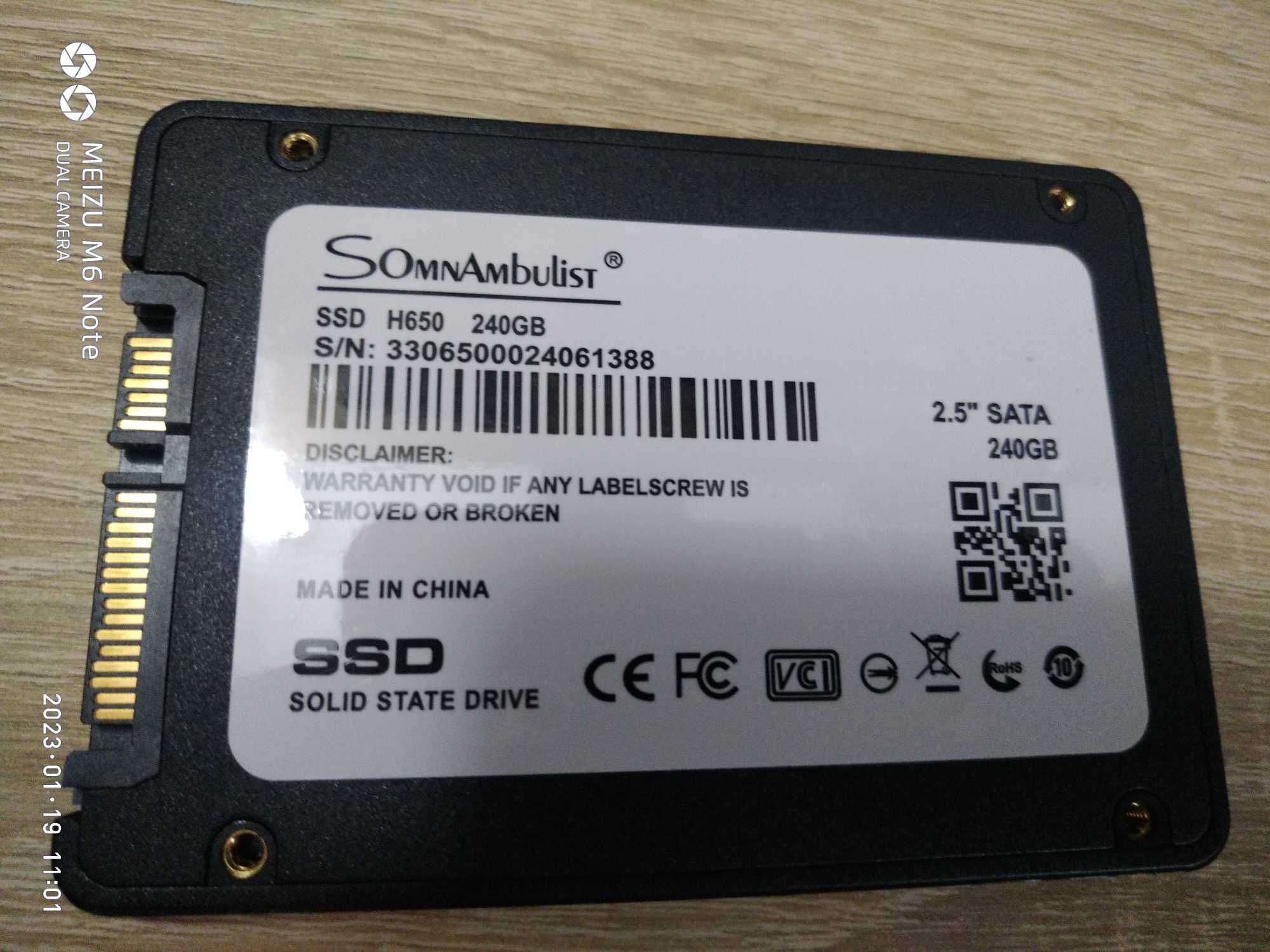 Somnabulist SSD 240 |Gb