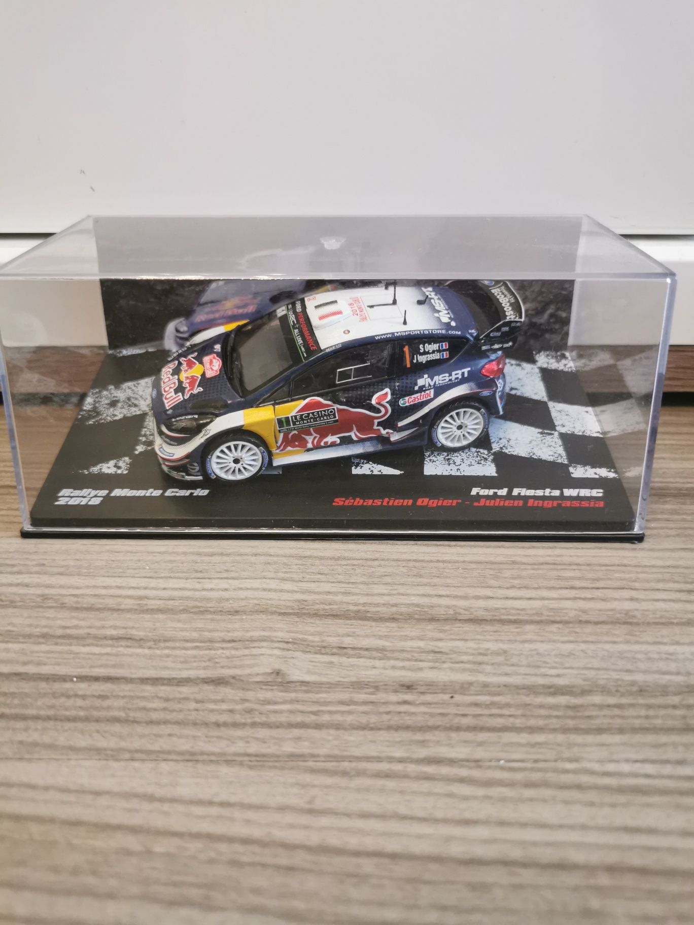 Model deagostini Ford Fiesta WRC rally Monte Carlo 2018