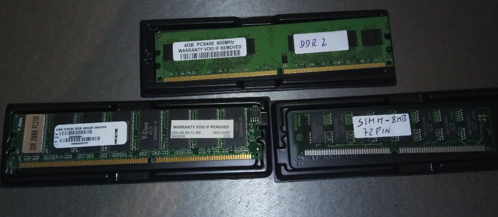 Memória RAM ddr ddr2 ddr3 portátil e secretária