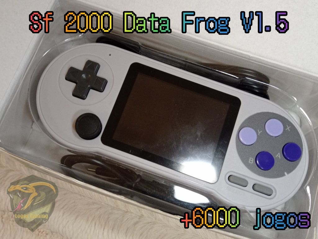 SF2000 consola retro v.1.7 com 6000 jogos
