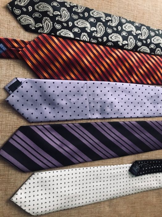 Галстук Armani, Paul Smith шелк