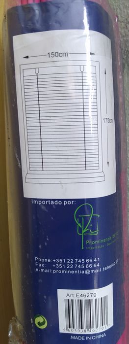 Estore em Bambu embalado