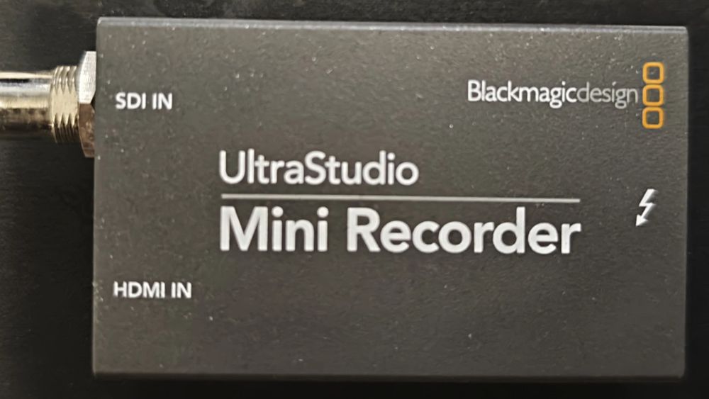 Ultra studio Mini Recorder thunderbolt