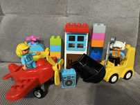 Klocki Lego Duplo ludziki pojazdy