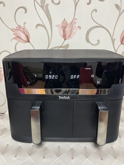 Мультипіч (Аерогриль) TEFAL Dual Easy Fry XXL EY9428E0