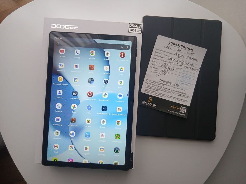 Планшет 10'5  doogee T10plus 256gb lte black