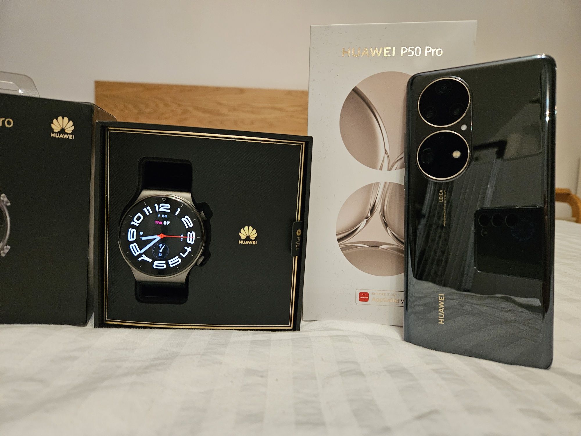 Huawei P50 Pro 256GB, gratis Huawei Watch GT 2pro