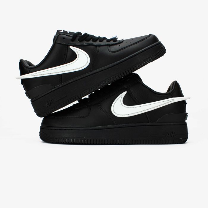 Мужские кроссовки Nike Air Force 1 Low x AMBUSH "Black" 41-45