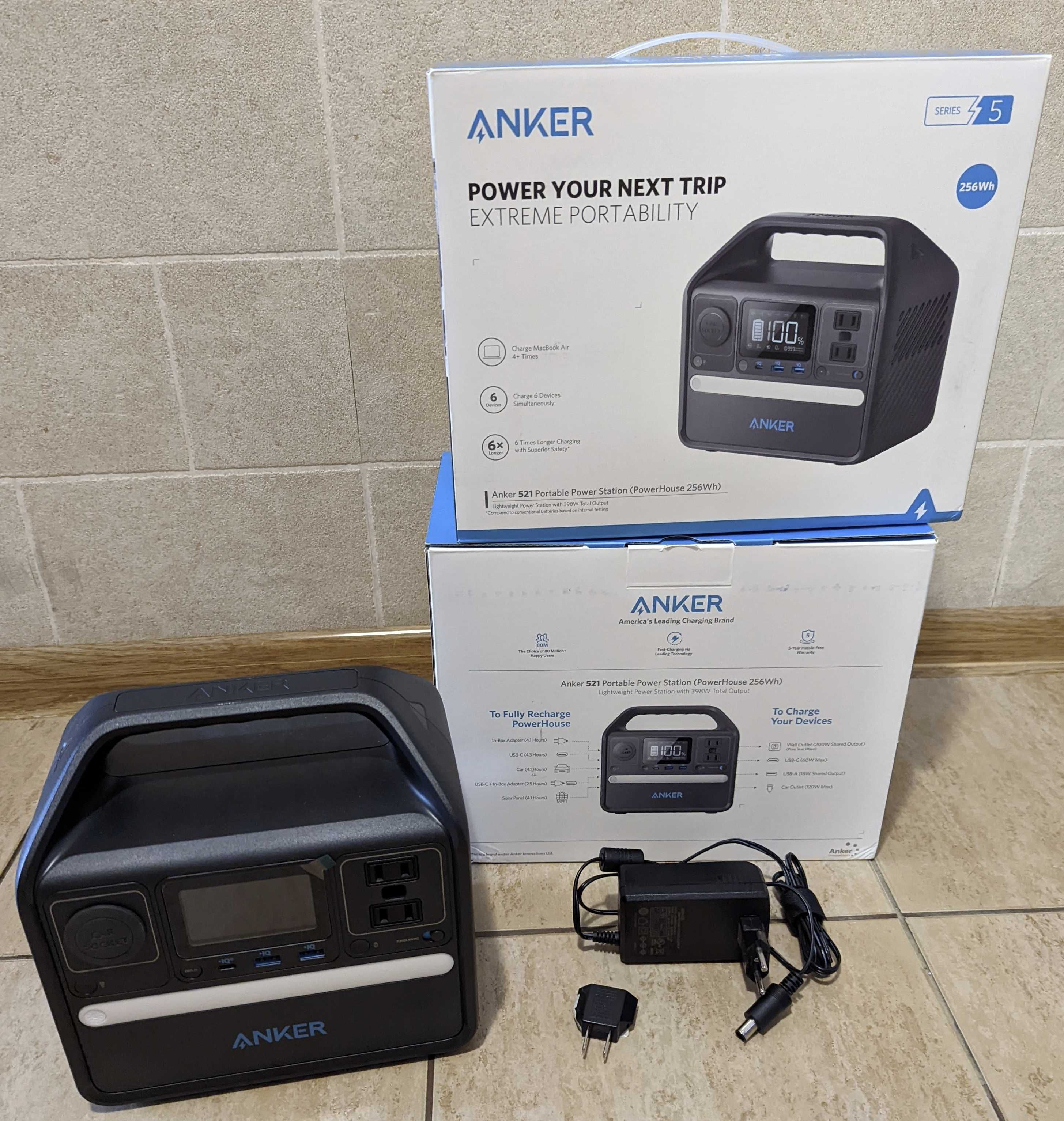 Зарядная станция Anker PowerHouse 521
