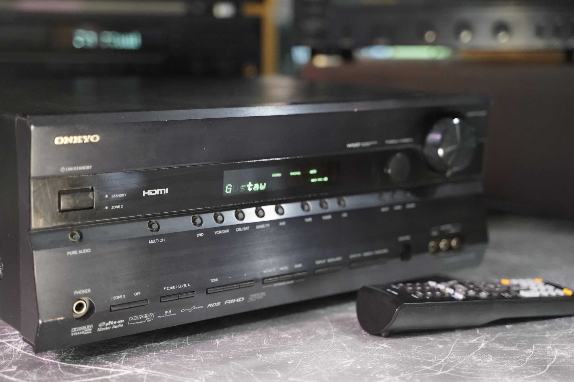 Amplituner kina domowego ONKYO  japoński-moc 5x90W