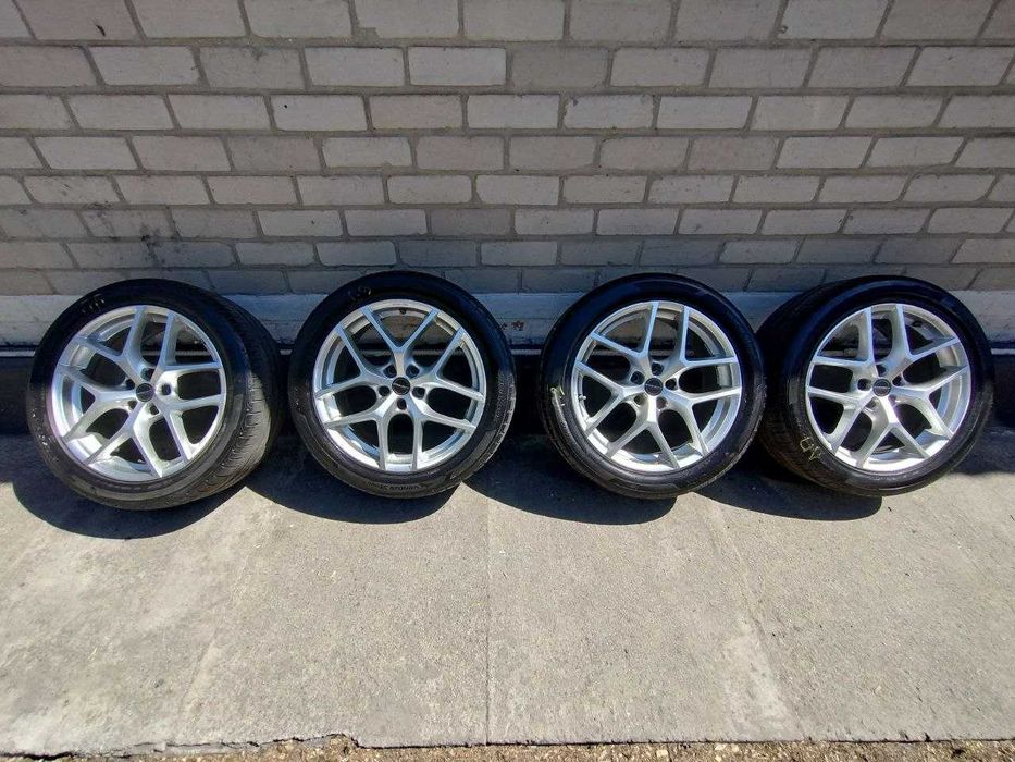 Литые диски Borbet R19 5x115 + резина Hankook Ventus 255/45 r19 Korea