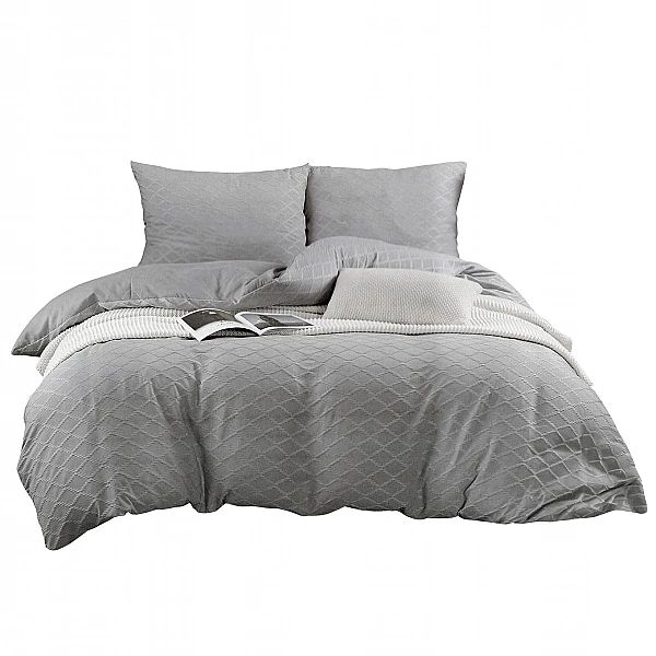 Pościel 200x220 Komplet 4 części Żakardowa z Kory Elegancka Ignazio