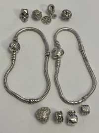Серебряные  браслеты Pandora