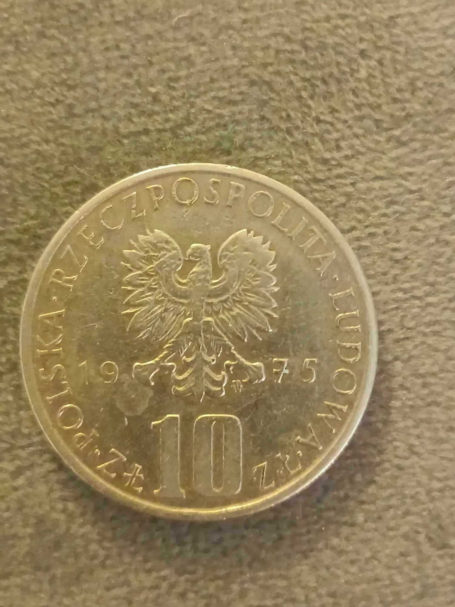 Monety 10 zł PRL Bolesław Prus i Adam MIckiewicz