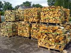 Gotowe w polanach drewno kominkowe - BUK DĄB