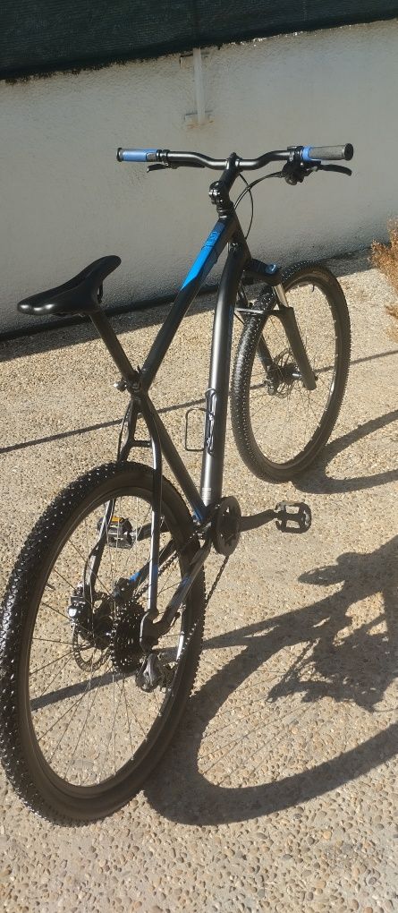 Rockrider st120 com travões hidráulicos