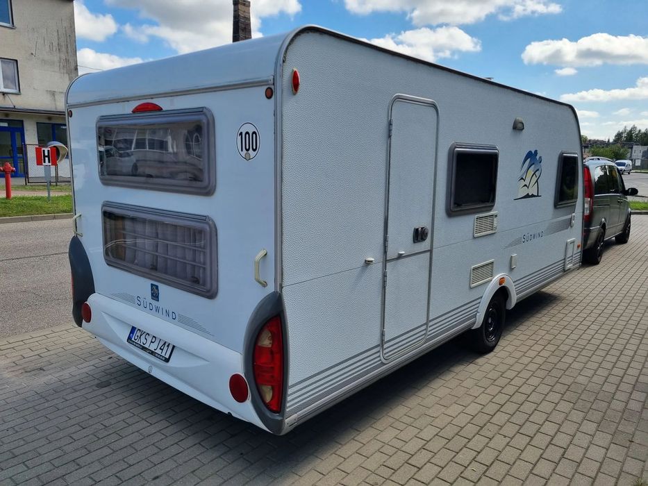 KNAUS SUDWIND 500FSK  Łóżko Piętrowe DMC1400 Jak Nowa!