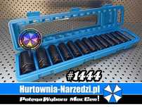 Nasadki Udarowe Długie 10-32mm 1/2" klucze nasadowe zestaw kluczy
