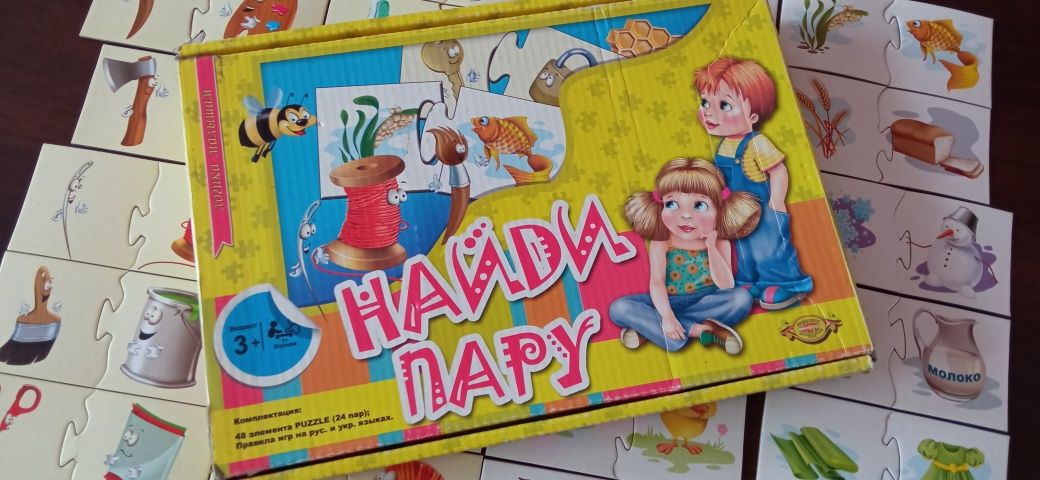 Настольные развивающие игры, найди пару, математика, животные, алфавит
