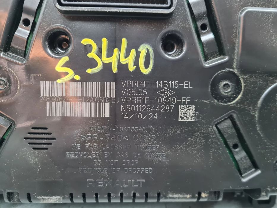 Quadrante / painel de instrumentos DACIA Sandero III