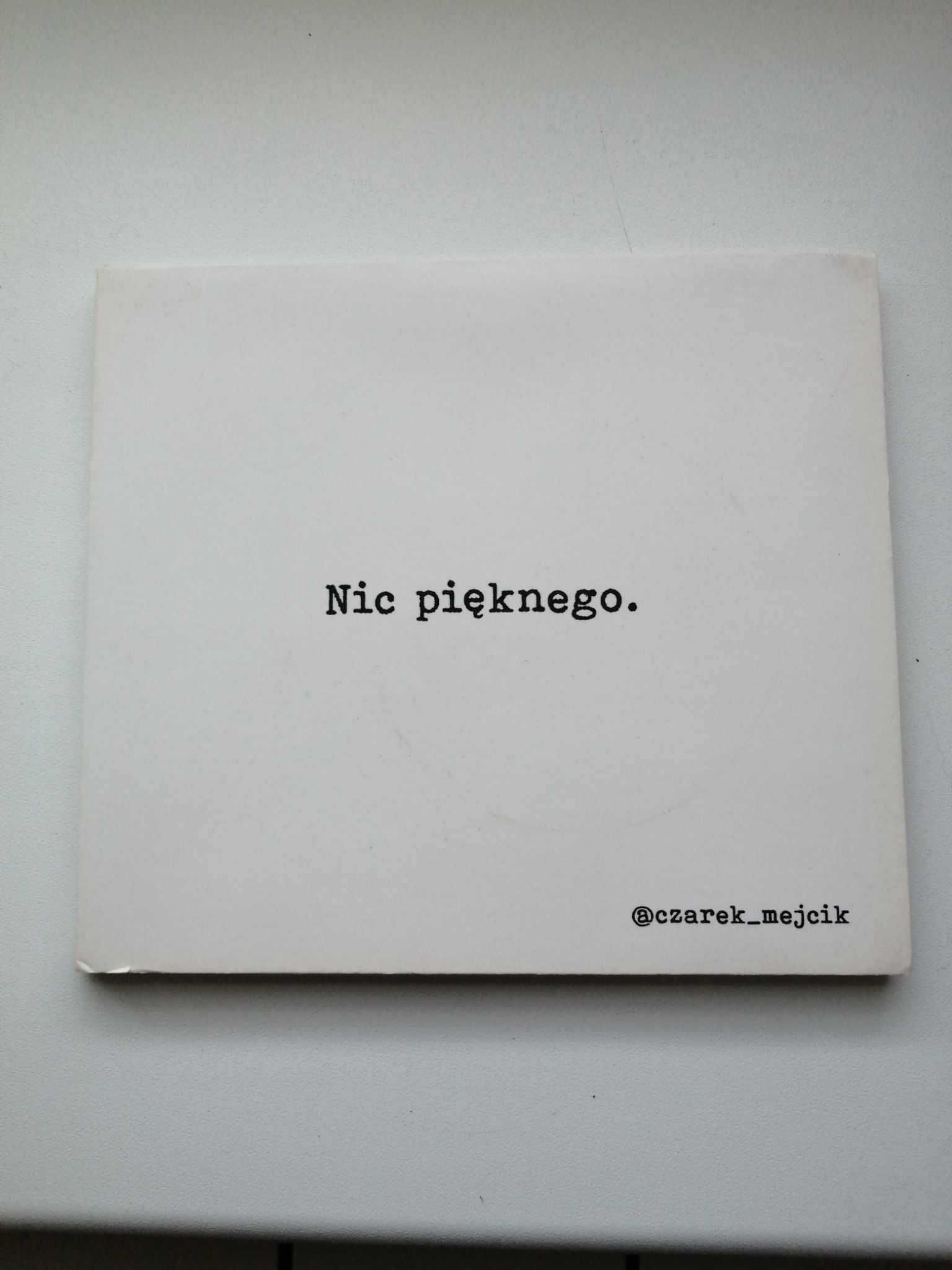 płyta CD Mejt - Nic Pięknego