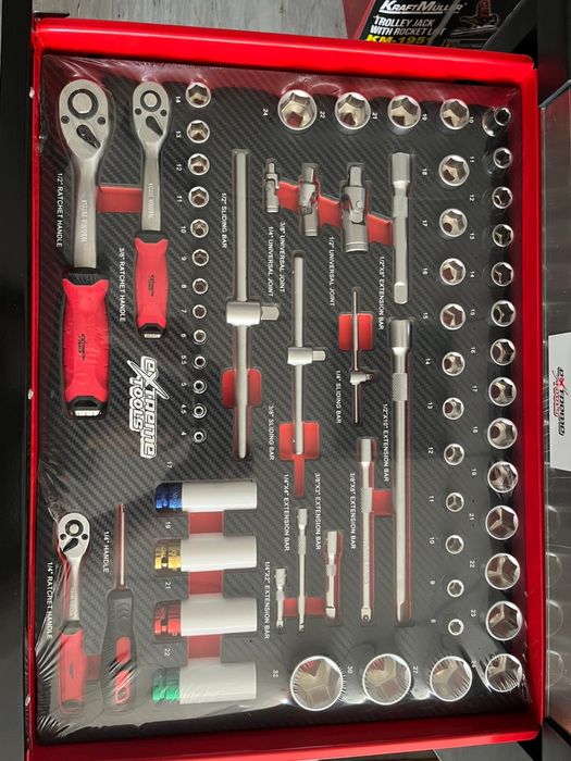 PROMOCAO Carrinho de Ferramenta 5 Gavetas Cheias de 7