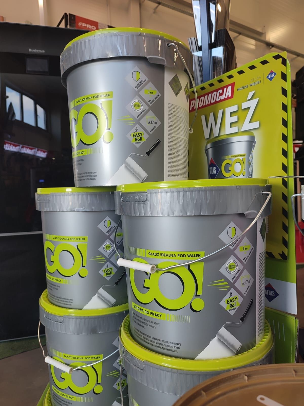 Gładź idealna pod wałek ATLAS GO! 25KG SUPER CENA