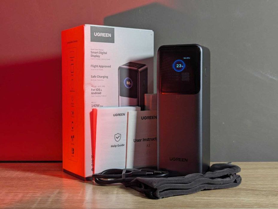 Повербанк для ноутбуку UGREEN PB722 200W 25000mAh • НОВИЙ • Power Bank