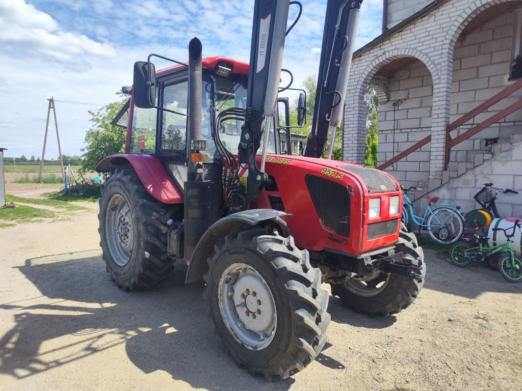 Belarus 952.5 mtz tur inter tech ciagnik rolniczy rusek ładowacz