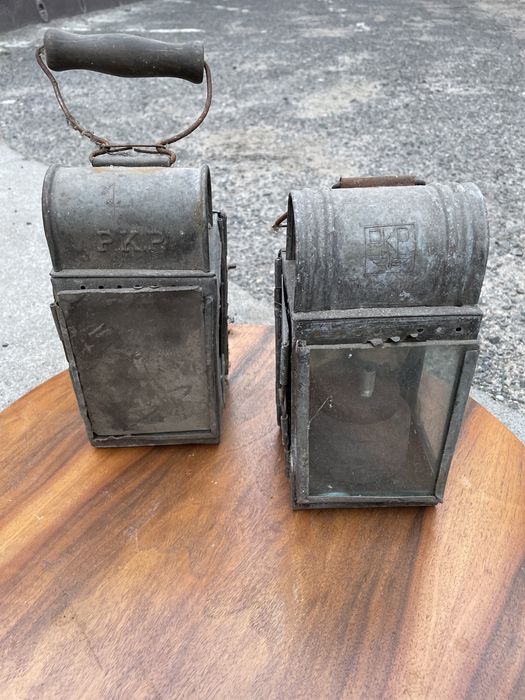 Lampka PKP stara naftowa