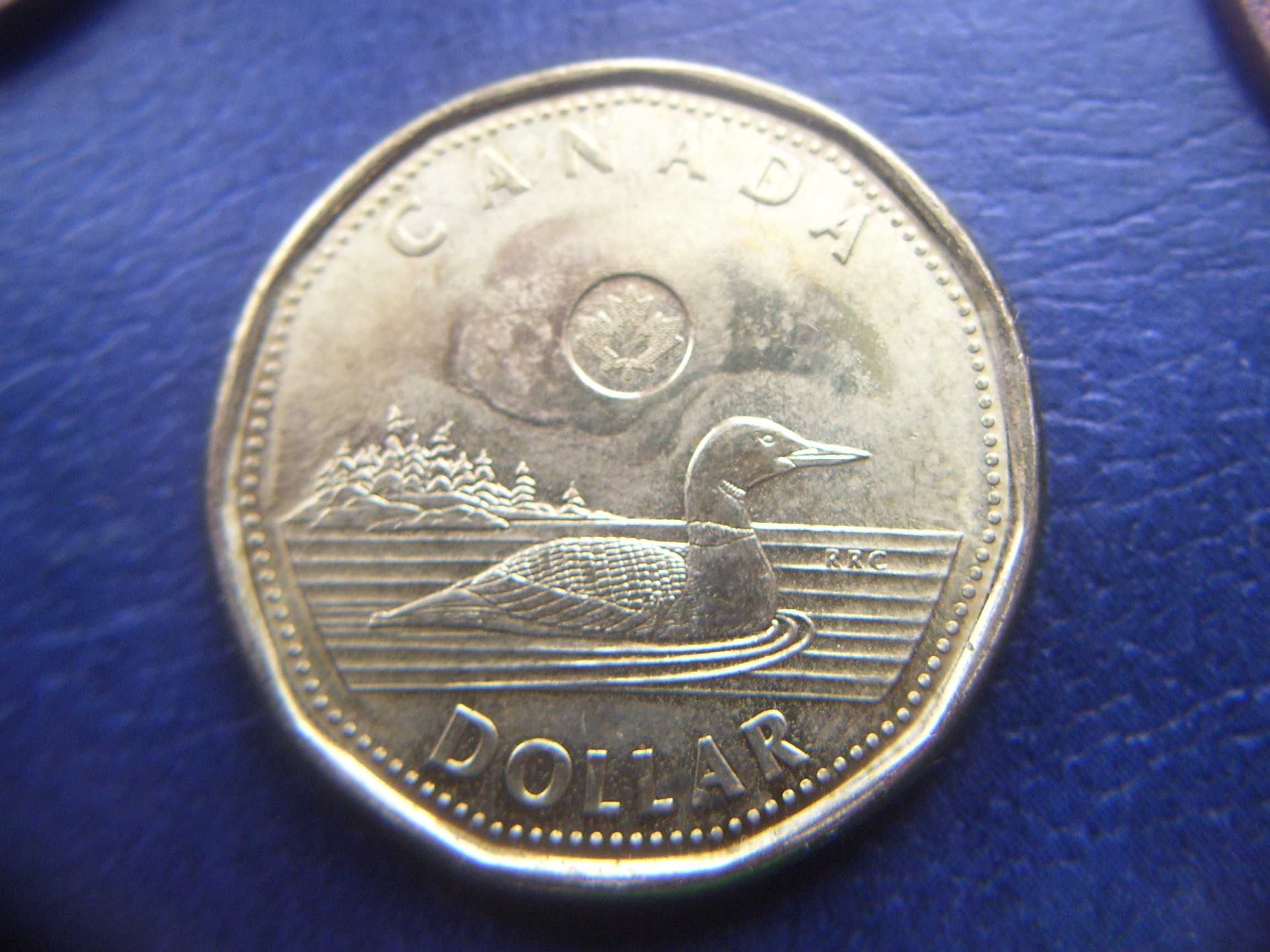 Stare monety 1 dolar 2019 Kanada ładna