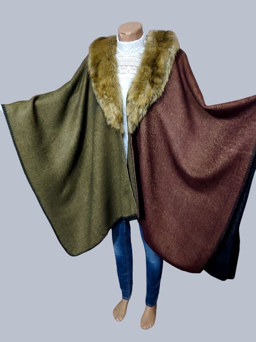 Шикарное пончо, накидка.