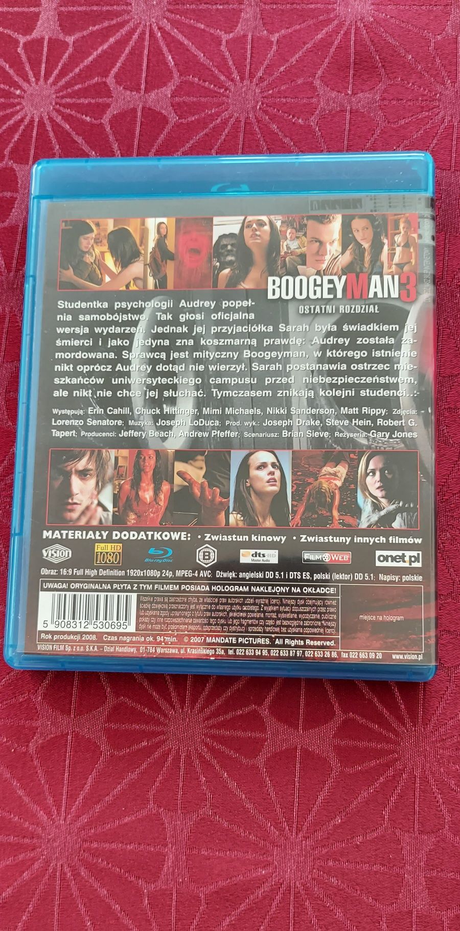 Film Blu-ray BoogeyMan3