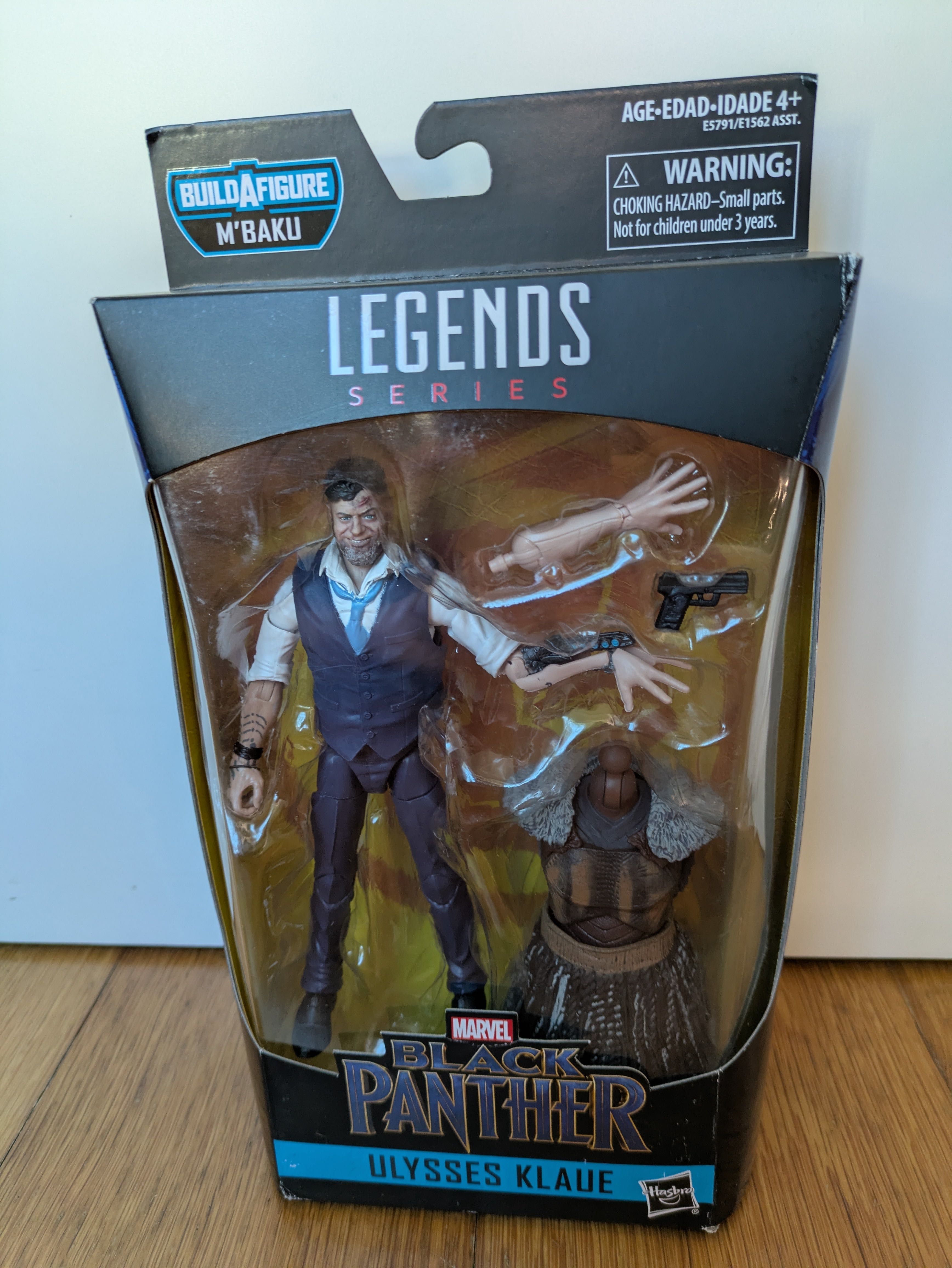 Black Panther Ulysses Klaue Marvel legends figura (Portes Grátis)