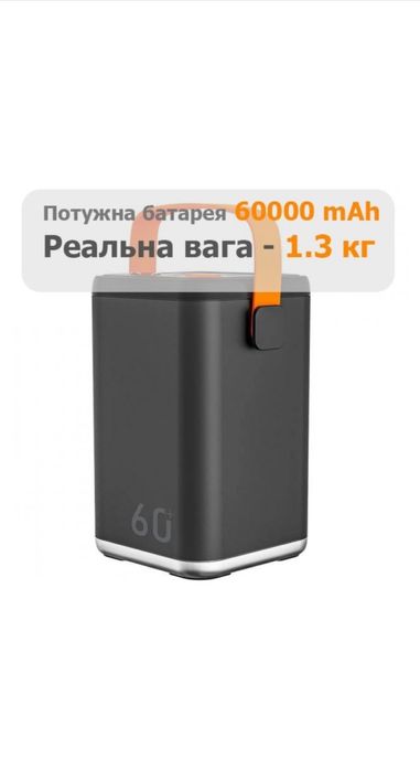 повербанк 60000 mAh Project YT-2030-65W