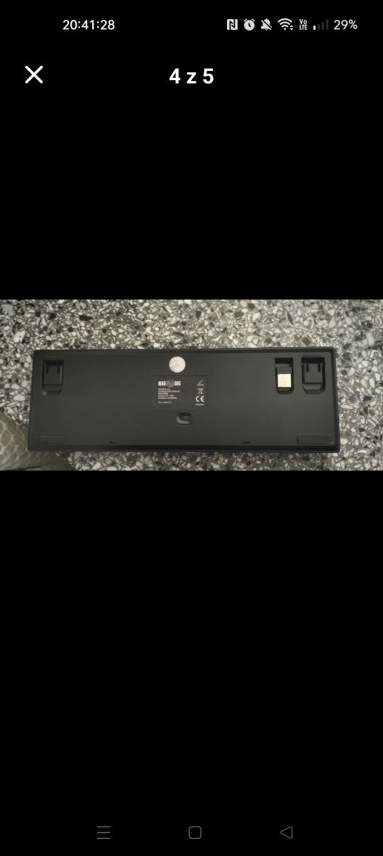 Klawiatura mad dog gk850w