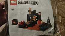 Лего Майнкрафт Lego The Nether Bastion 21185 Бастіон Нижнього світуг