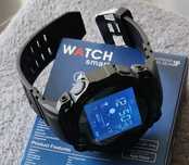 Smartwatch w typie G-Shocka, sportowy wygląd, duży, masywny, nowy