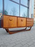 Komoda tekowa,sideboard,Beautility,Wielka Brytania,lata 60,mid-century