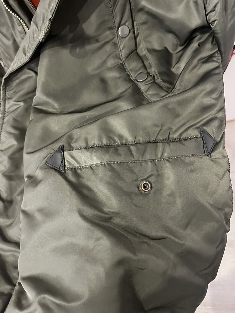Зимова чоловіча куртка парка ALPHA INDUSTRIES N-3B