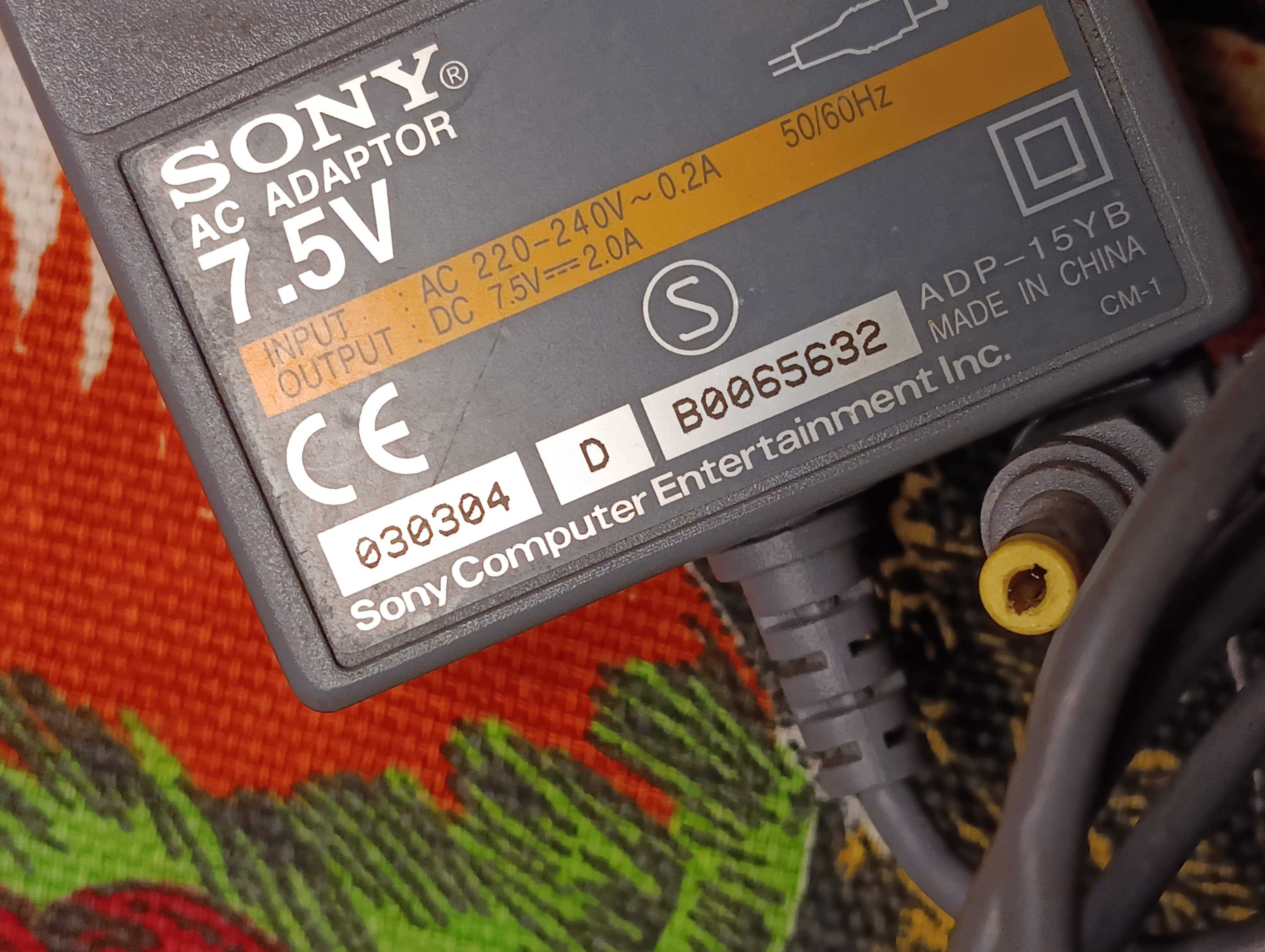 Блок живлення питания до Sony PlayStation One 7.5V 2.0A SCPH-115