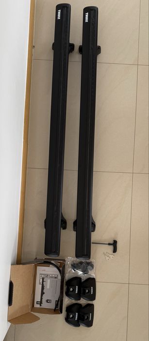 Bagażnik Dachowy THULE Wingbar Evo Black Audi A6 Avant C8 2019->