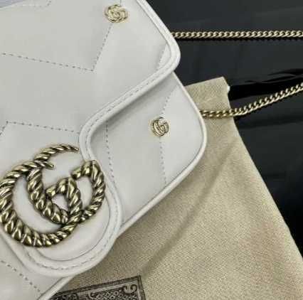 Torba GUCCI Marmont biała