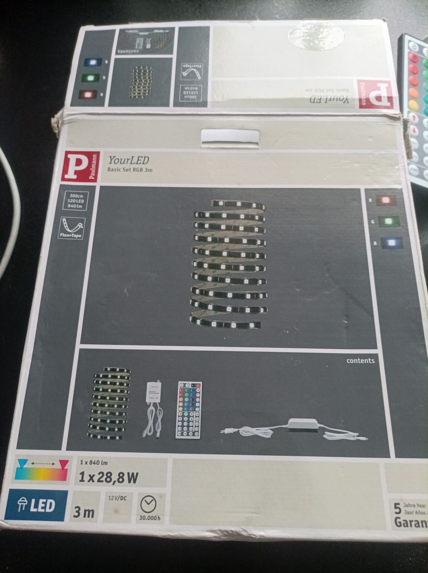 Tasmy led nowe 2×3m