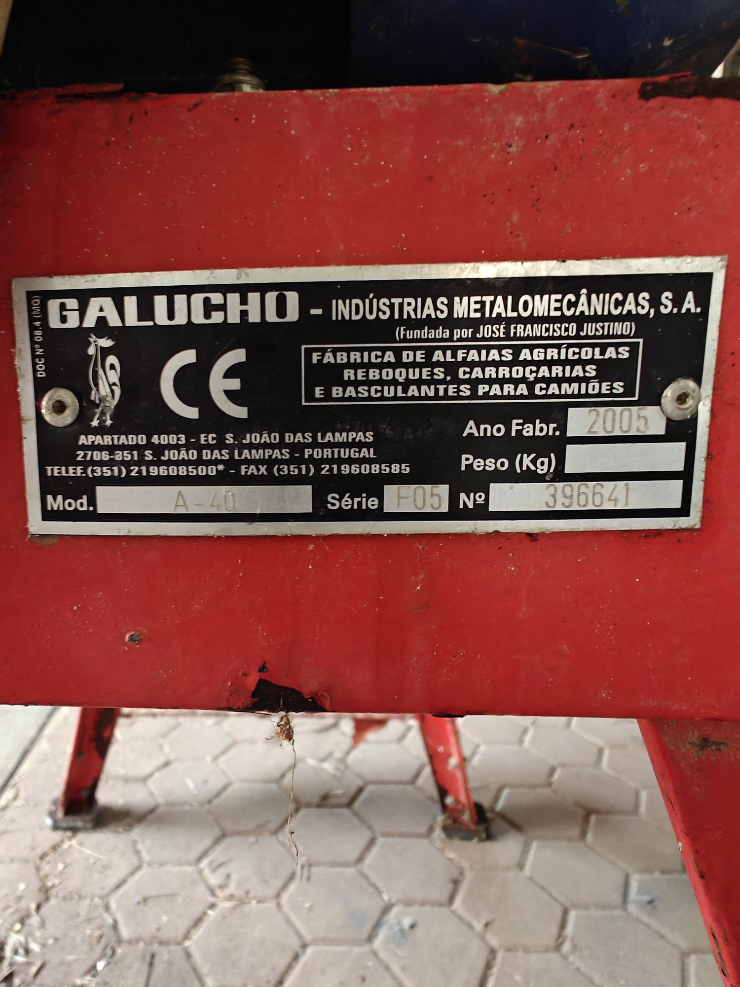 Moinho agrícola Galucho Agram A40