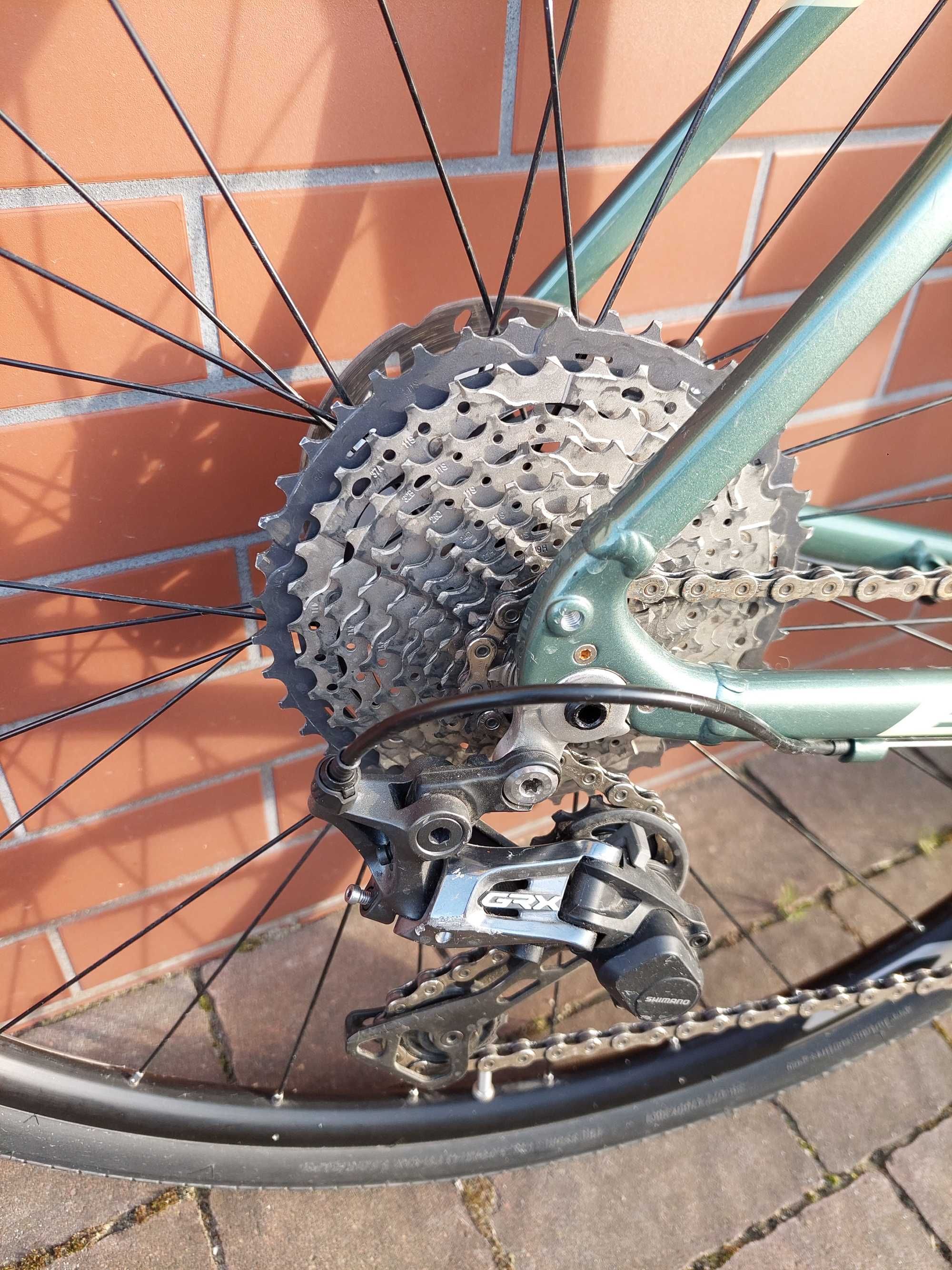 Gravel BH Gravel X  Alu 2.0, Zielony L, shimano GRX/105, Hydraulika