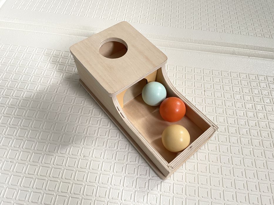 коробочка постійності, сортер, монтесорі, розвиваючі іграшки з дерева